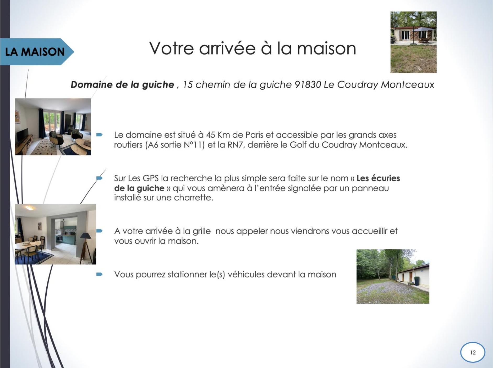 Maison Dans Parc Prive, Sports Et Loisirs Proche Golf Du Coudray Montceaux Le Coudray-Montceaux Exteriér fotografie